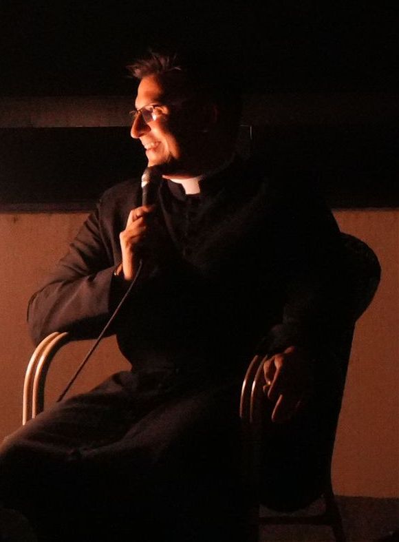 With Fr. Leandro